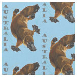 duck-billed platypus fabric
