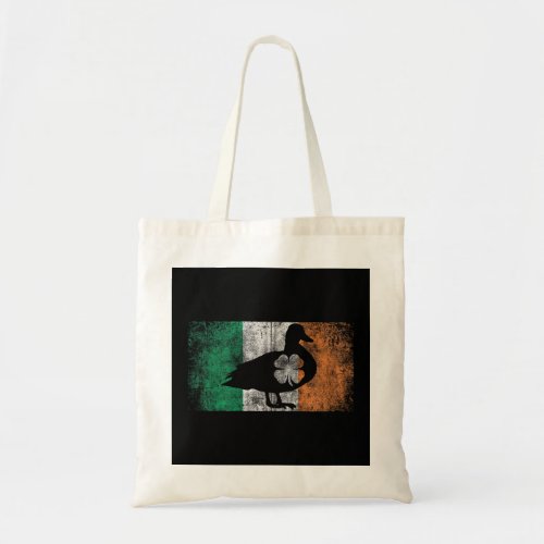 Duck Bird St Patricks Day Irish Flag Ireland Sai Tote Bag