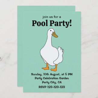 Duck Bird White Duck 
