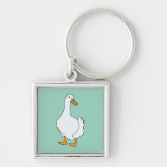 Duck Bird White Duck 