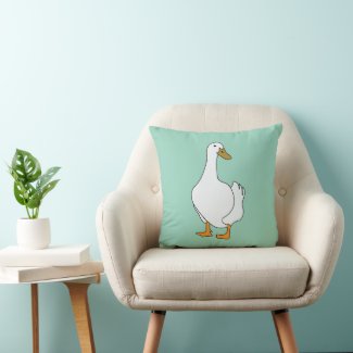 Duck Bird White Duck 