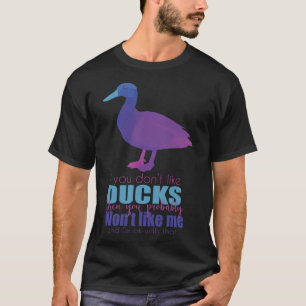 Duck black dog owner T-Shirt