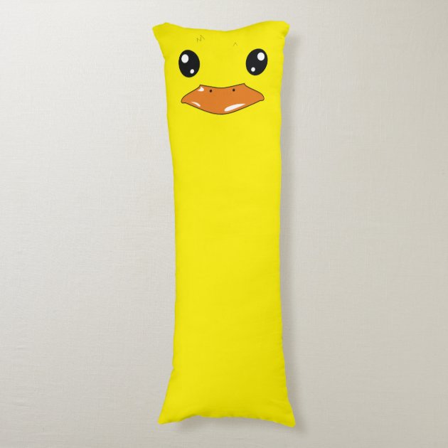 Duck shop body pillow