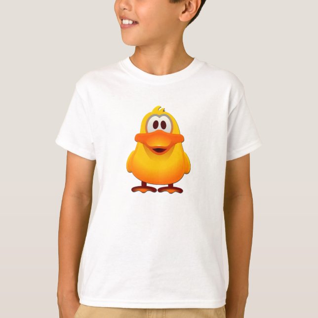 Duck Boys' Basic T-Shirt w/logo (Front)