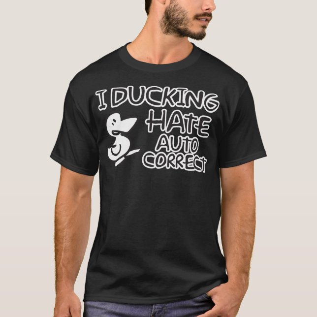 Duck  breed black lab puppy  T-Shirt (Front)