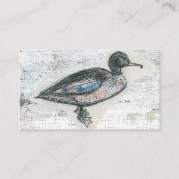 Duck Business Cards - Bird Business Card by NeatBusinessCards at Zazzle