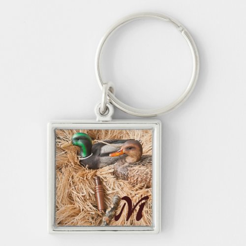 Duck Call Mallard Drake Hunting Hunters Key Chain