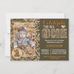 Duck Camo / Camouflage First Birthday Party Invitation at Zazzle