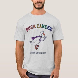 Duck Cancer Grey T-Shirt