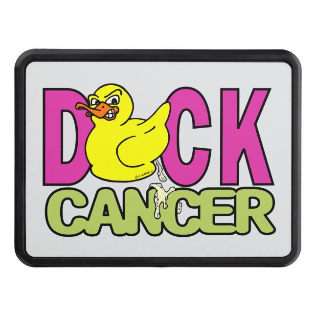 DUCK CANCER HITCH COVER (Front)