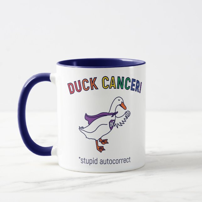 Duck Cancer Mug (Left)