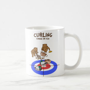 [Duck Car Link] Mallard Curling Coffee Mug