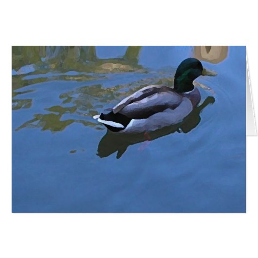 Duck Card (Front Horizontal)