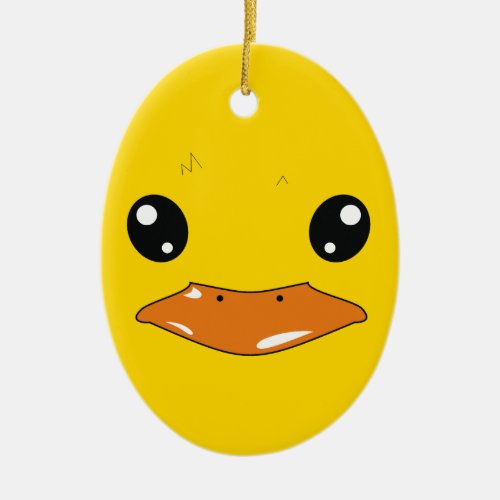 Duck Ceramic Ornament