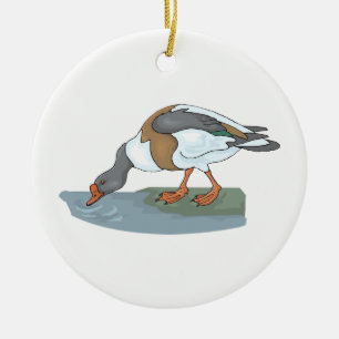 Duck Ceramic Ornament