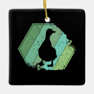 Duck Ceramic Ornament