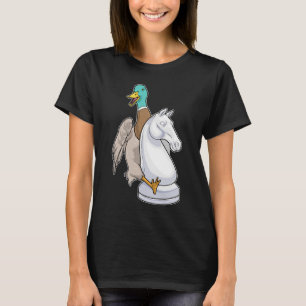 Duck Chess piece Knight Chess T-Shirt