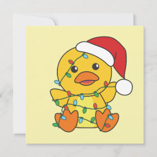 Duck Christmas Winter Animals Holiday Duck