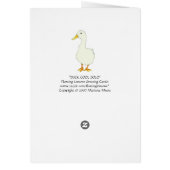 Duck Cool Solo Card (Back)