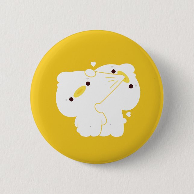 Duck Couple Button (Front)