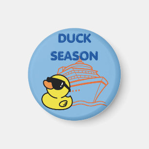 Duck Cruise Ship Magnet