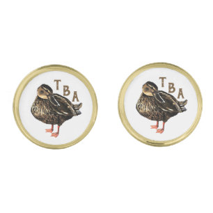 Duck Cufflinks