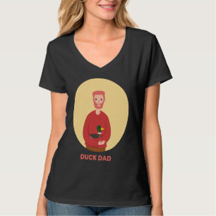 Duck Dad Duckling Fowl Waterfowl Swans Geese Loons T-Shirt