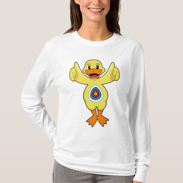Duck Darts Bullseye T-Shirt (Front)