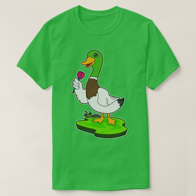 Duck Darts Dart  T-Shirt (Design Front)
