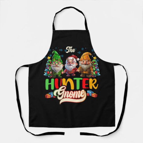 Duck Deer Hunter Gnome Hunting Family Matching Chr Apron