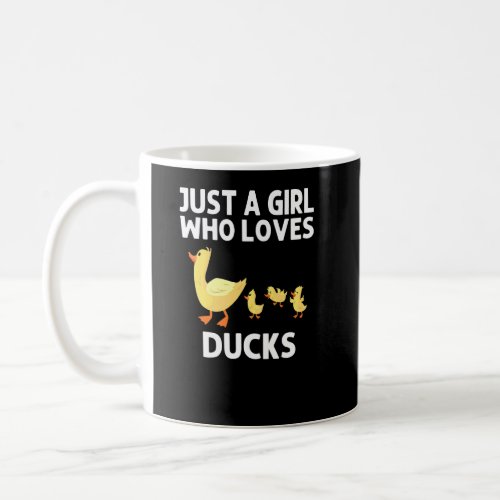 Duck Designs For Girls Kids Farm Duckling Owner Hu Coffee Mug