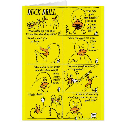 Duck Drill - Card (Front)