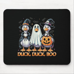 Duck Duck Boo Funny Halloween Costume Duck Mouse Pad