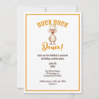 Duck Duck Deuce Second Birthday