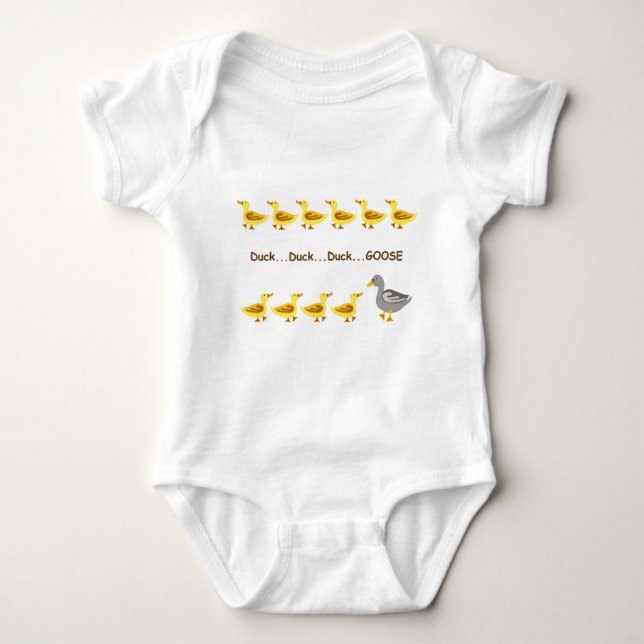 Duck Duck Goose Baby Bodysuit (Front)