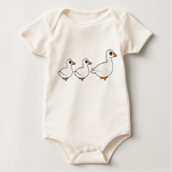 Duck Duck Goose Domestic Infant Organic Creeper