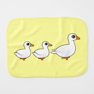 Duck Duck Goose Domestic Baby Burp Cloth