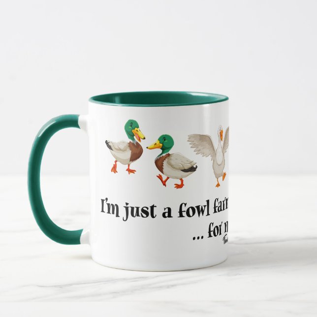 Duck Duck goose Pam Mug (Left)