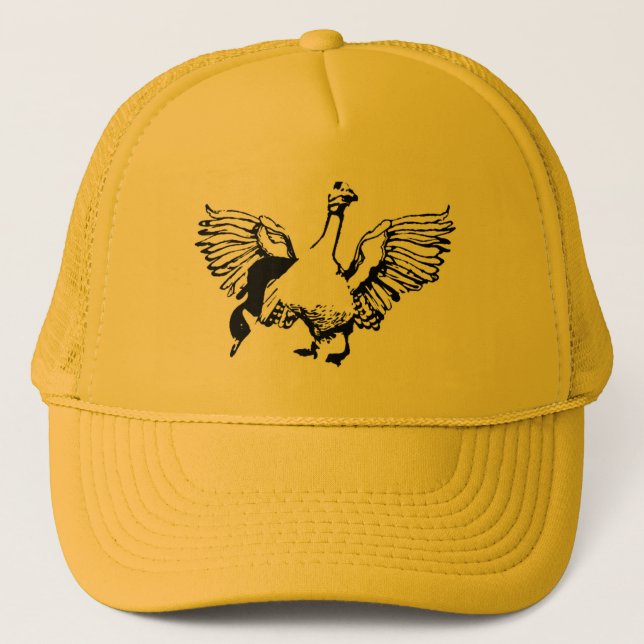 Duck, Duck, Goose Trucker Hat (Front)
