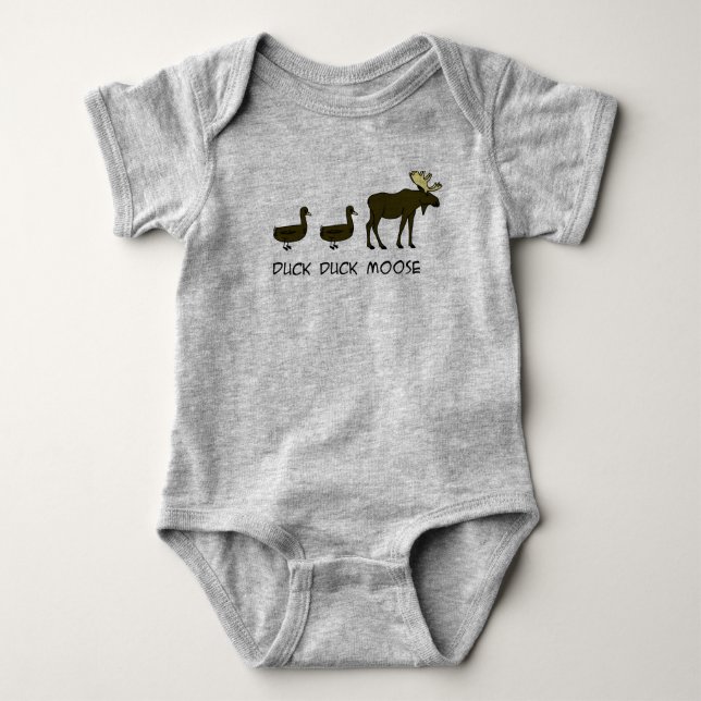 Duck Duck Moose Baby Bodysuit (Front)