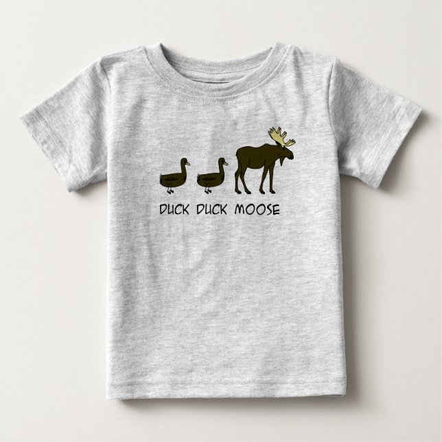 Duck Duck Moose Baby T-Shirt (Front)