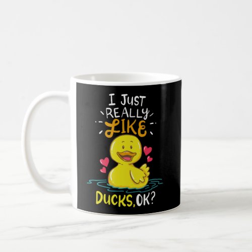 Duck Ducks Rubber Coffee Mug
