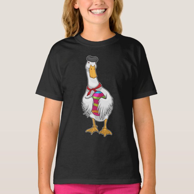 Duck Easter Easter egg Painter T-Shirt (Front)