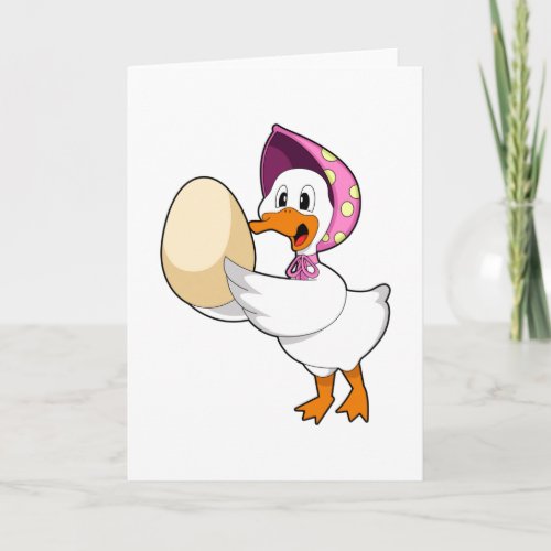 Duck Egg Card