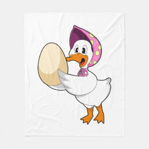 Duck Egg Fleece Blanket