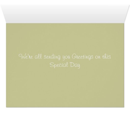 Duck Family Card (Inside Horizontal (Bottom))