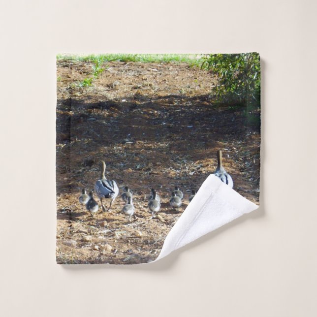 Duck Family Walkies, Washcloth (Wash Cloth)