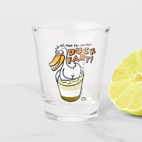 Duck Fart Shot Glass