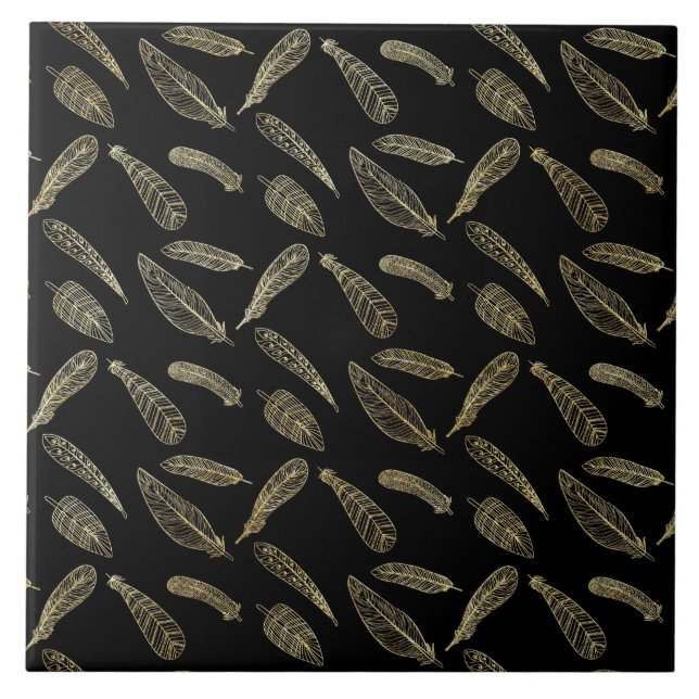 duck feathers tile (Front)
