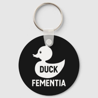 Duck Fementia Keychain